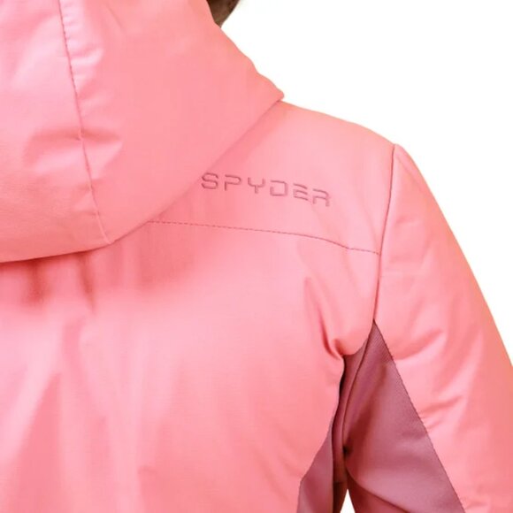 Spyder Kid's Attached Hooded Lightweight Jacket - Picture 4 of 4